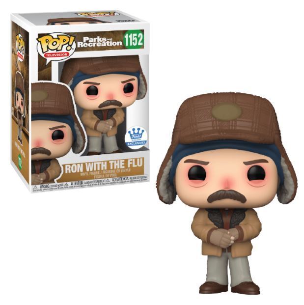 Funko POP Ron with the Flu #1152- Parks and Recreation