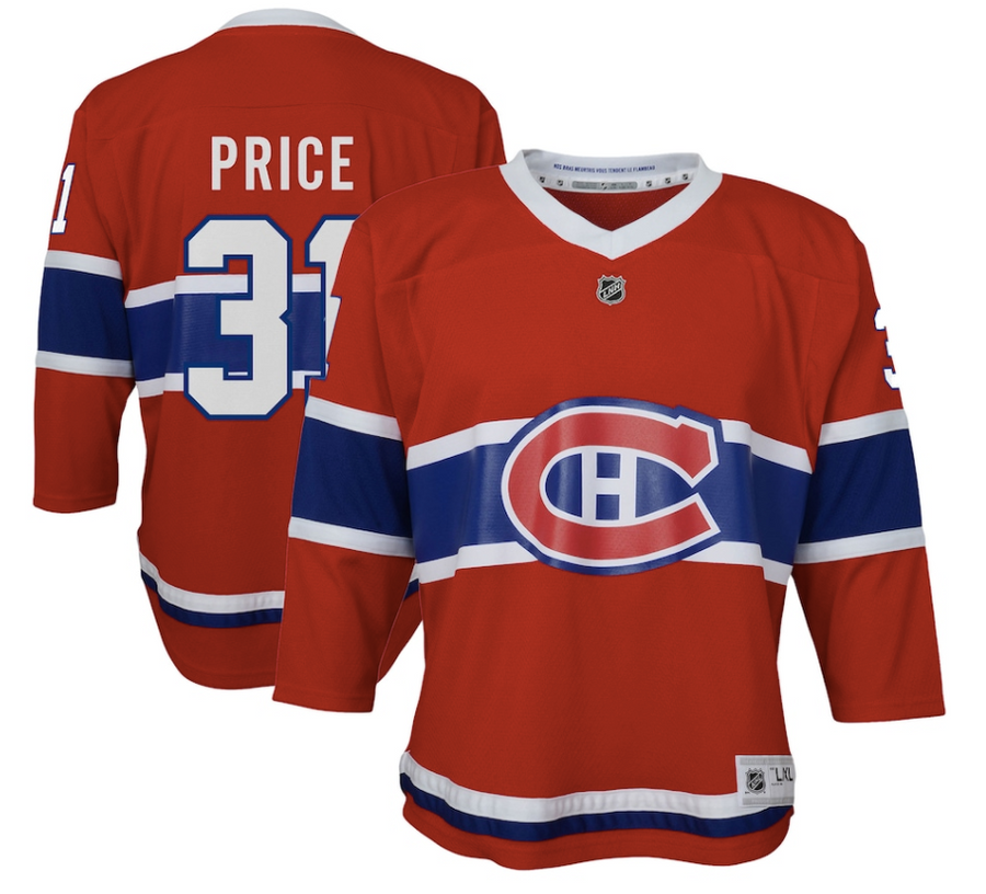 NHL Montreal Canadiens Youth Carey Price Jersey