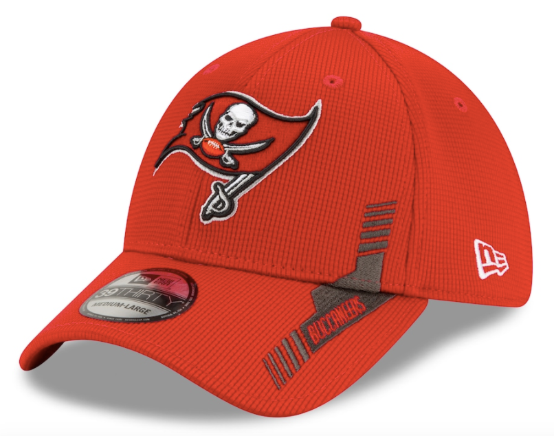 Tampa Bay Buccaneers 2T CLASSIC-ARCH Orange-Red Fitted Hat