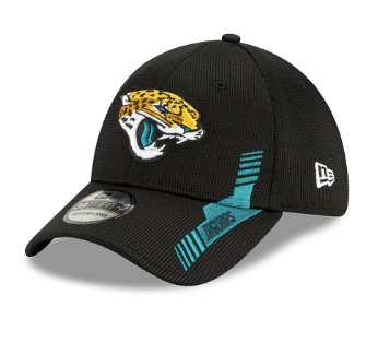 NFL Jacksonville Jaguars New Era 39Thirty On-Field Flex Cap