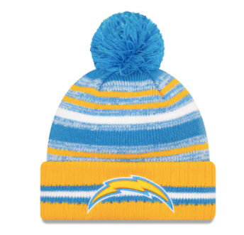 NFL Los Angeles Chargers New Era On-Field Toque