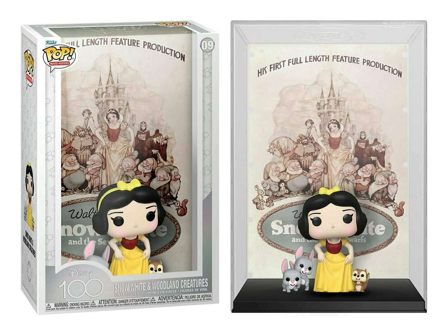 Funko POP Movie Poster Snow White & Woodland Creatures #09 -Disney