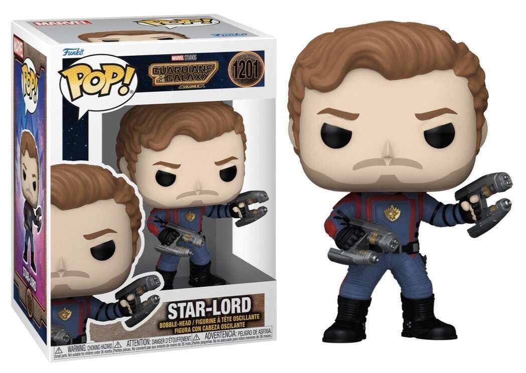 Funko POP Star-Lord #1201 -Marvel Guardians of the Galaxy Vol 3