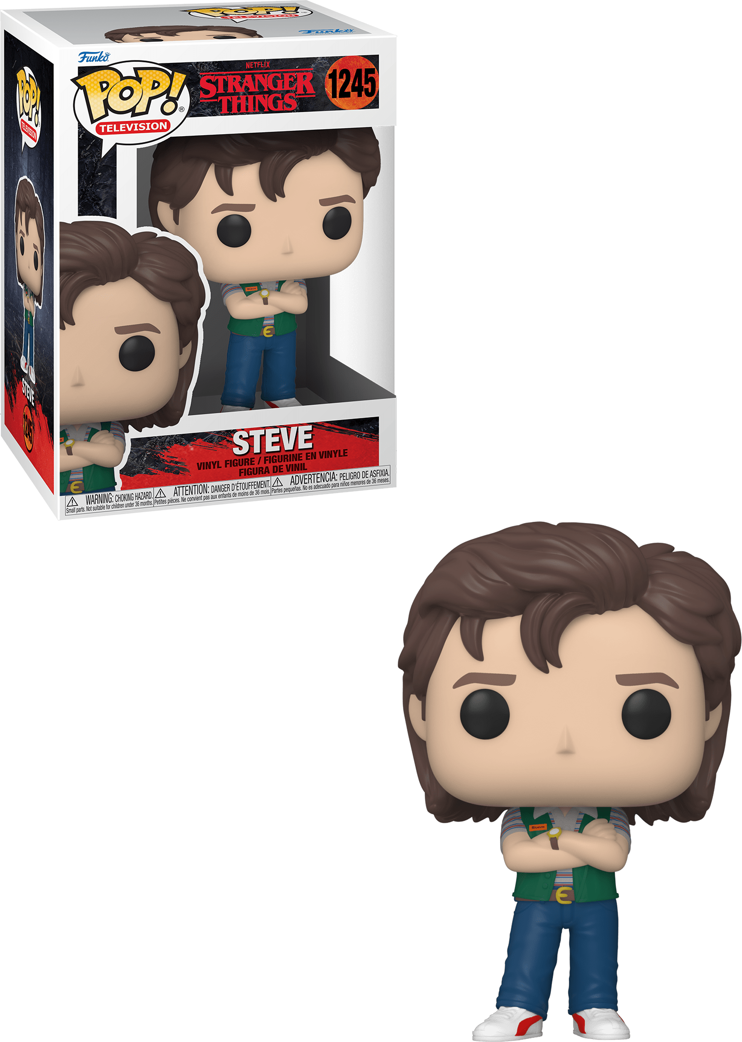 Funko POP Steve #1245 - Stranger Things (S4)
