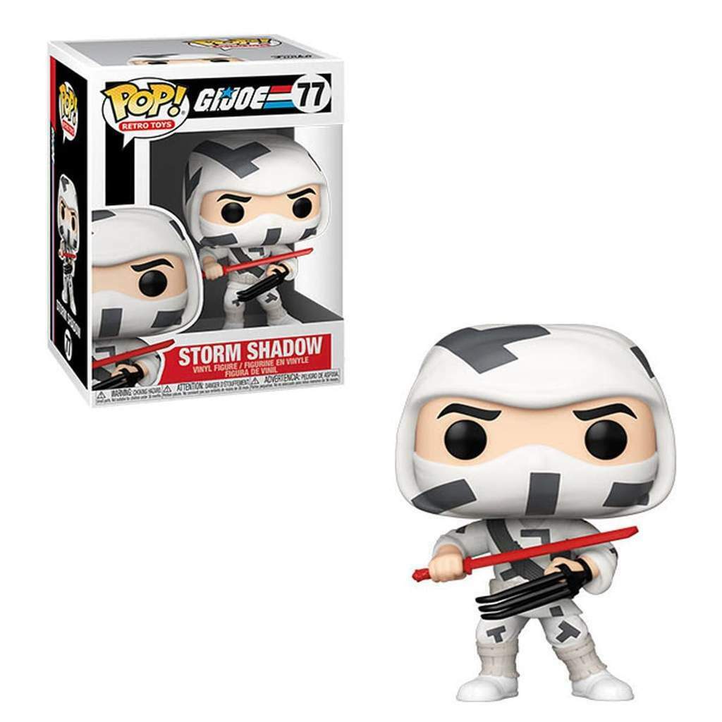 Funko POP Storm Shadow #77 - GI Joe (Retro Toys)