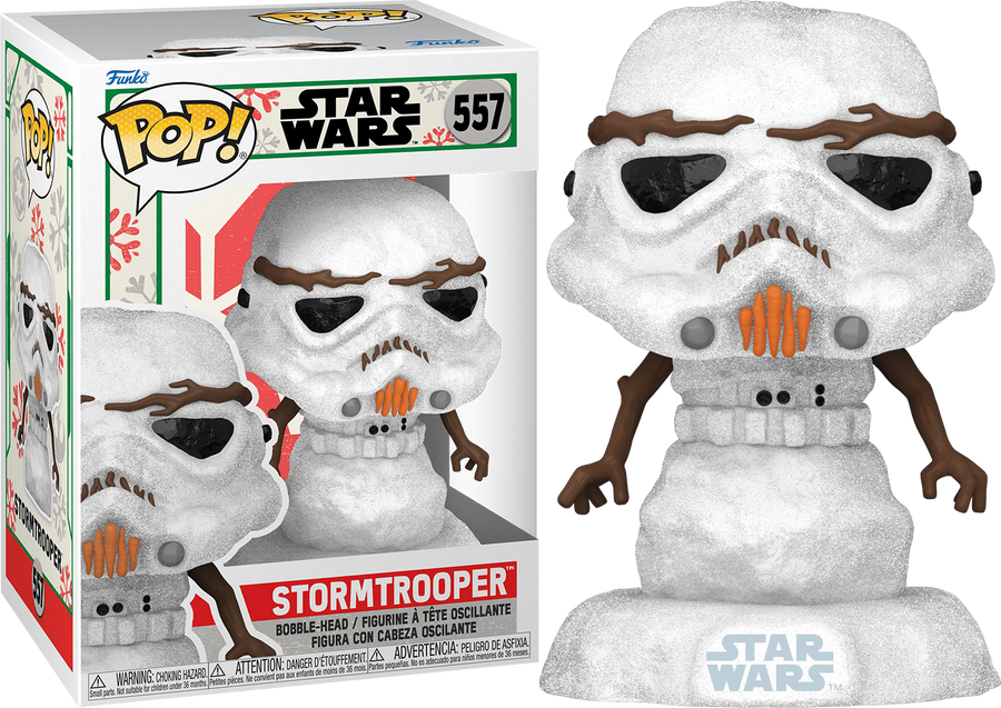 Funko POP Stormtrooper Snowman #557 - Star Wars Holiday