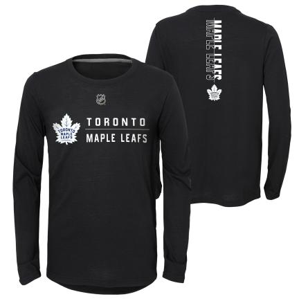 NHL Toronto Maple Leafs Youth "Deliver A Hit" Long Sleeve Ultra Tee