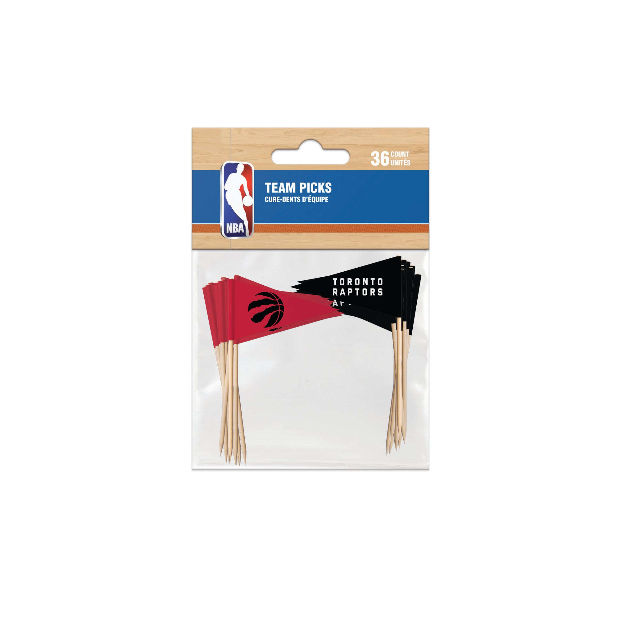 NBA Toronto Raptors Team Food Toothpicks