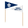 NHL Toronto Maple Leaf Team Food Toothpicks