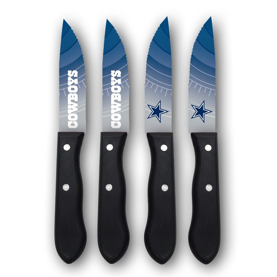 NFL Dallas Cowboys 4 piece Steak Knife Set