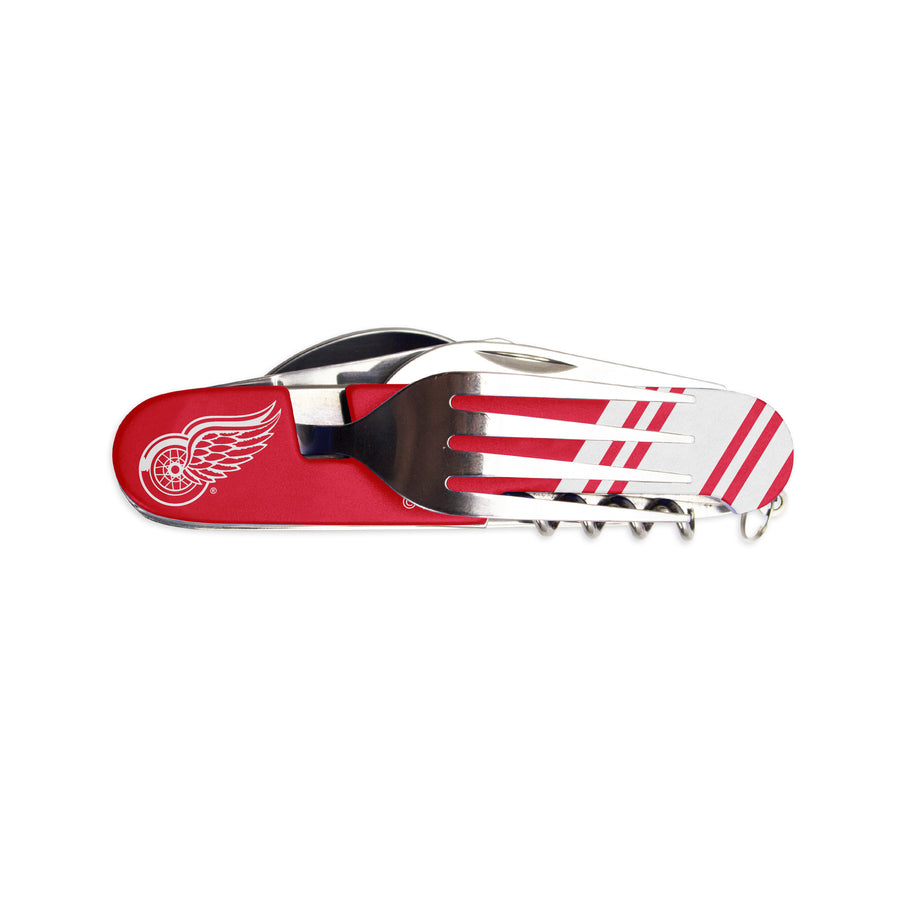 NHL Detroit Red Wings Utensil Multi-Tool (7 piece tool)