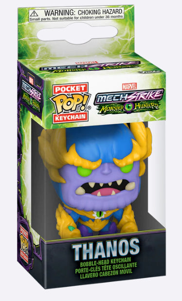 Funko Pocket POP Keychain- Thanos (Marvel MechStrike Monster Hunters)