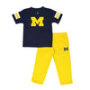 NCAA University of Michigan Infant/Toddler 2pc set