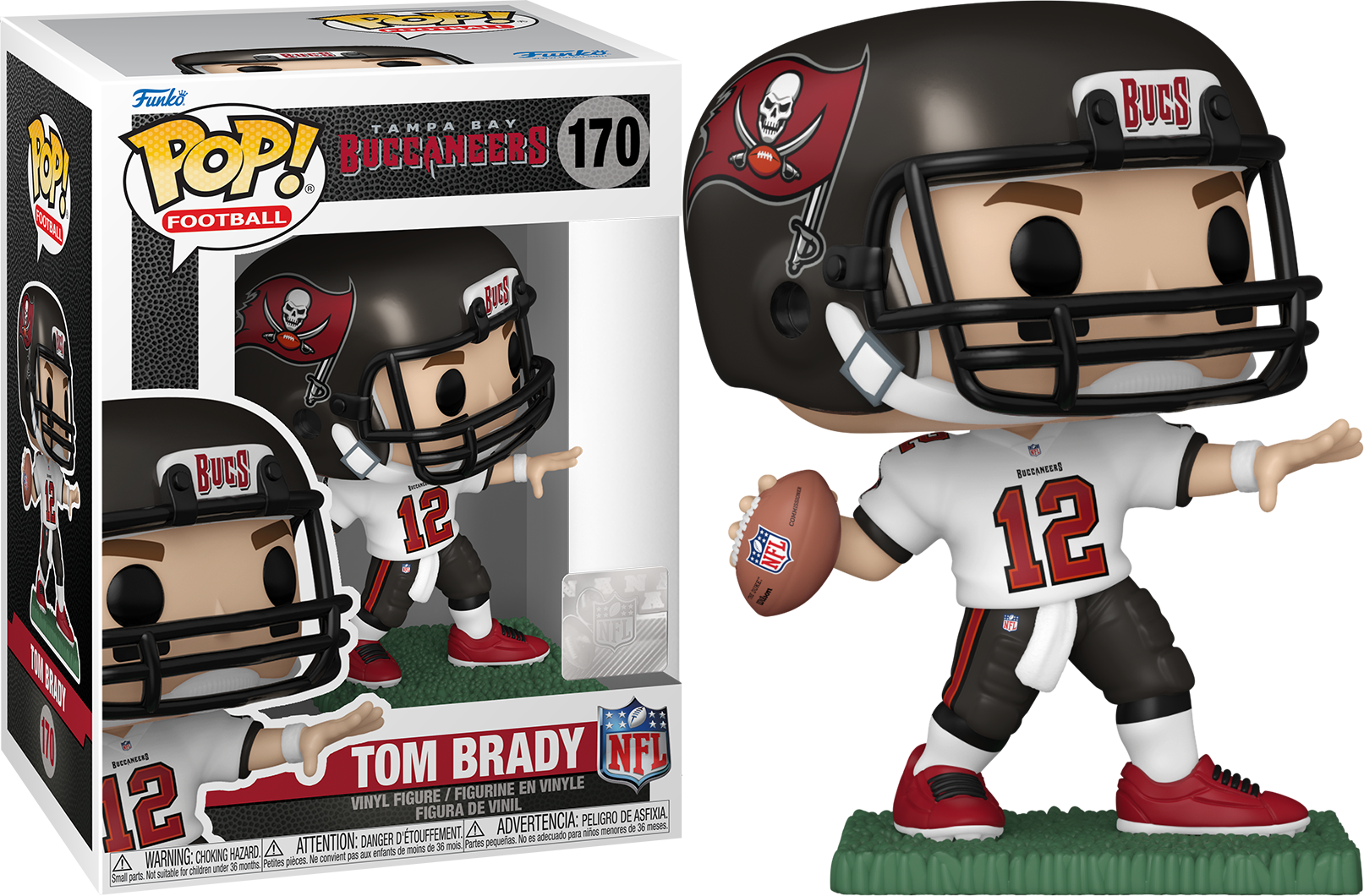 POP NFL Tom Brady #170-Tampa Bay Buccaneers (Away)