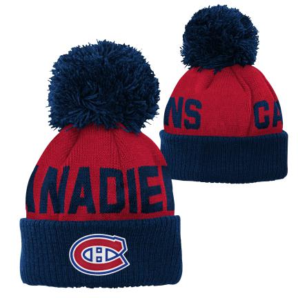 NHL Montreal Canadiens Infant Jacquard Toque with Pom