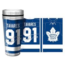 NHL Toronto Maple Leaf Tavares 16 oz Jersey Travel Mug