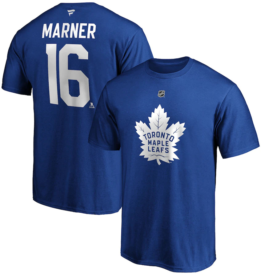 NHL Toronto Maple Leafs Fanatics Marner Name & Number Tee