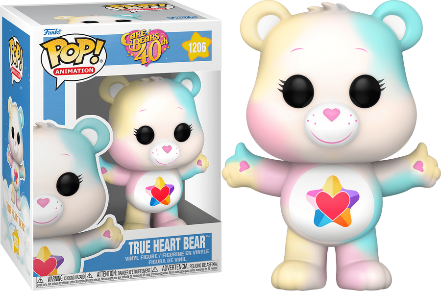 Funko POP True Heart Bear #1206 -Care Bears 40th Anniversary