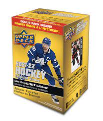 NHL Upper Deck 2021-22 Extended Series Blaster Box