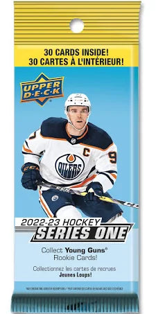 NHL 2022-23 Hockey Upper Deck Series One -Fat Pack (cost per pack)