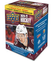 NHL Upper Deck 2020-21 Extended Series Blaster Box