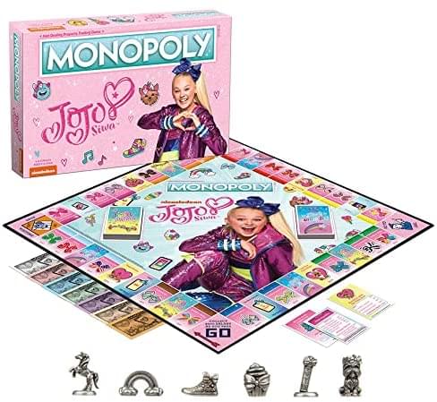 Jojo Siwa Monopoly board Game