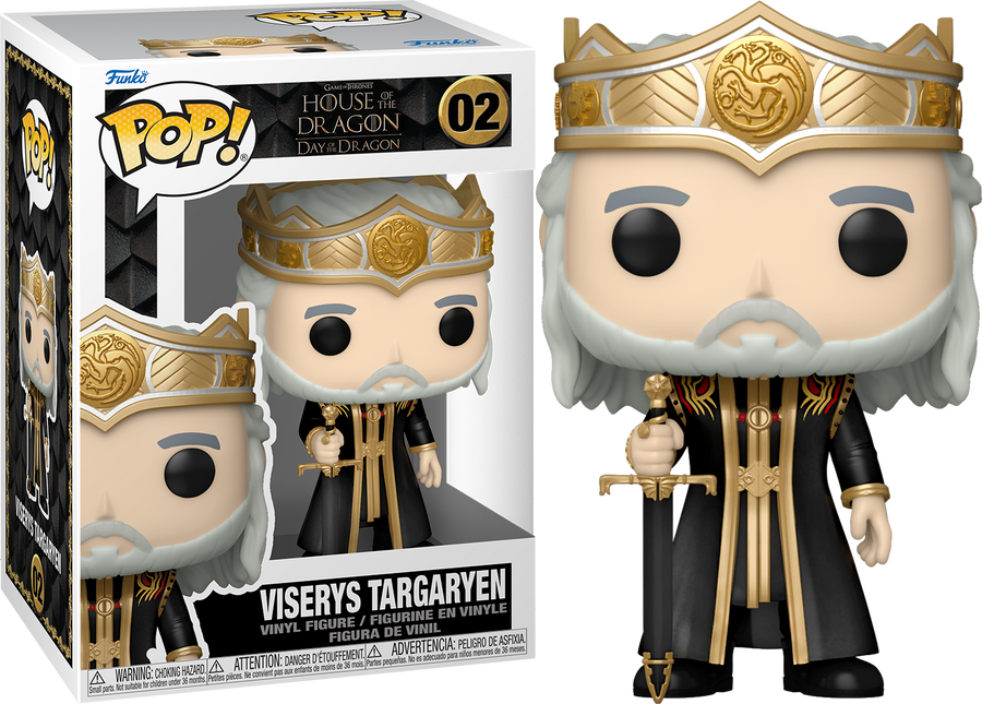 Funko POP Viserys Targaryen #02 - Game of Thrones House of the Dragon