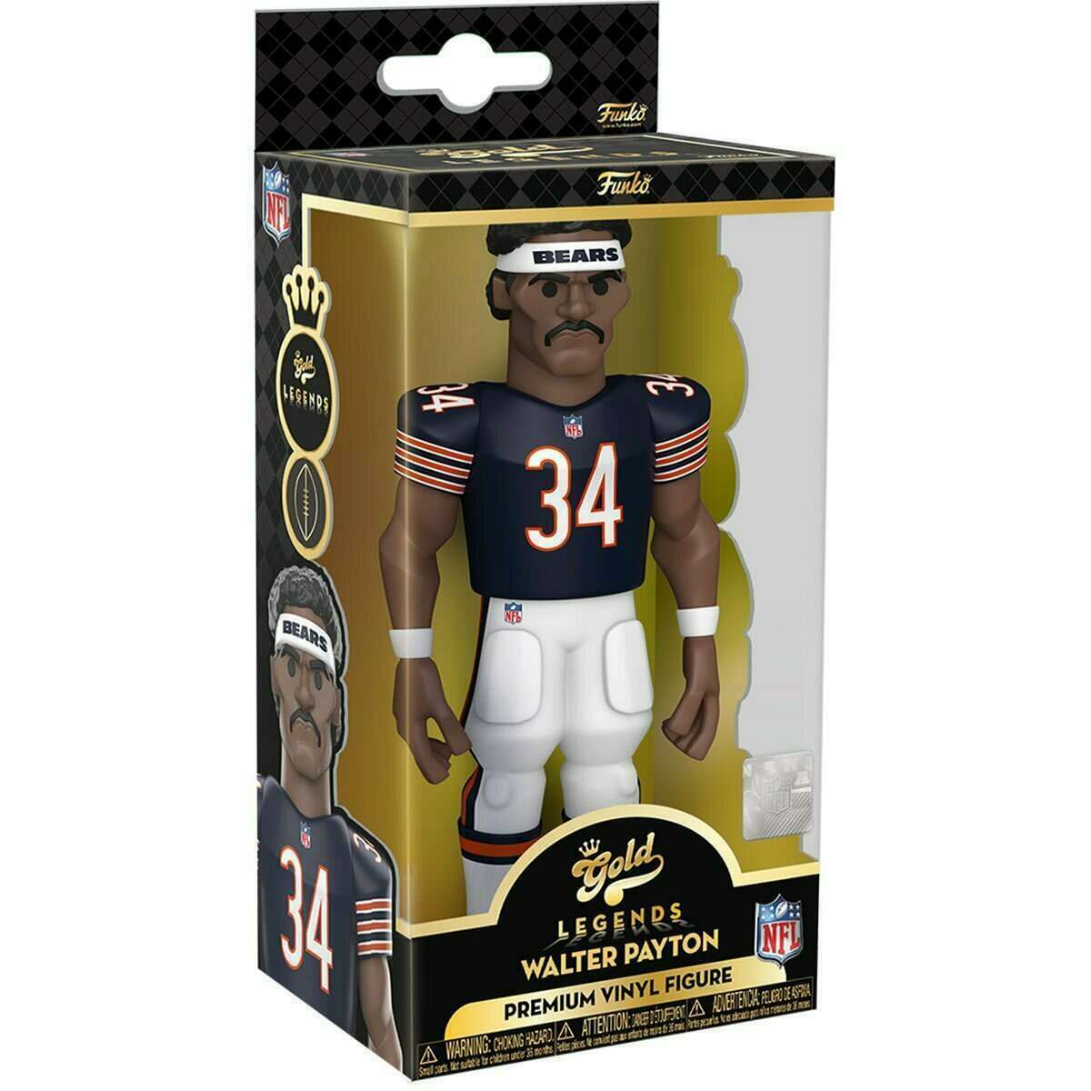 Funko Gold Legends NFL Walter Payton  5" -Chicago Bears