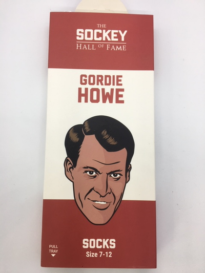 NHL Detroit Red Wings Gordie Howe Sockey Hall of Fame Socks - the Alumni