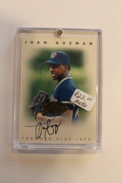 Juan Guzman Leaf Signature Series Autograph