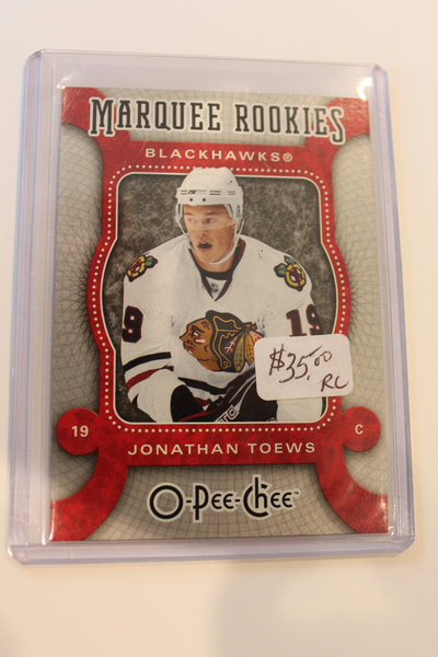 Jonathan Toews O-Pee-Chee Rookie Card