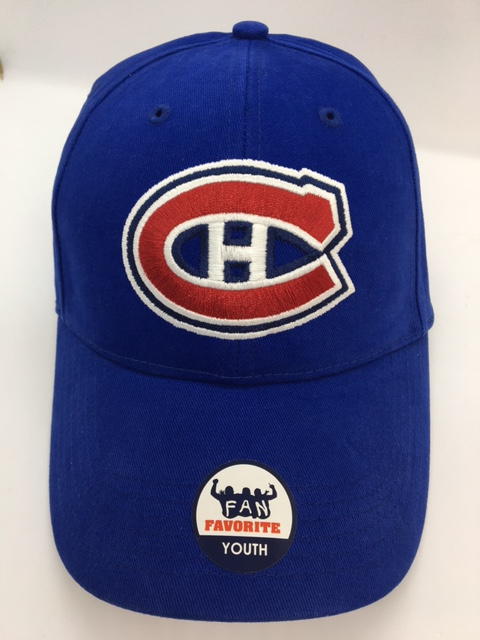 NHL Montreal Canadiens Youth Basic Hat - JJ Sports and