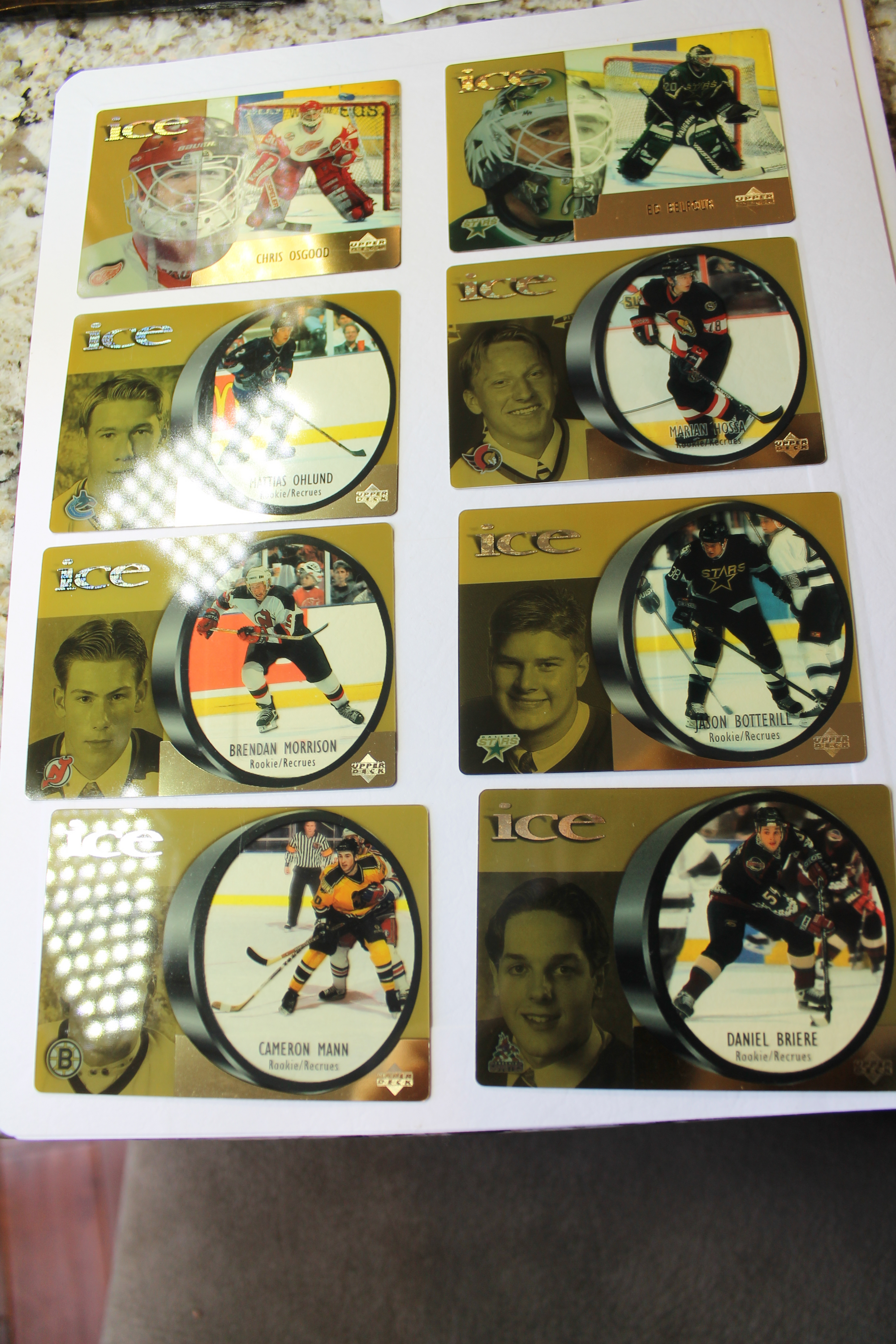 1998-99 MCDONALD'S UPPER DECK COMPLETE SET and GRETZKY TEAMMATES INSERTS