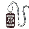 NCAA Texas A&M Aggies Dog Tag Necklace