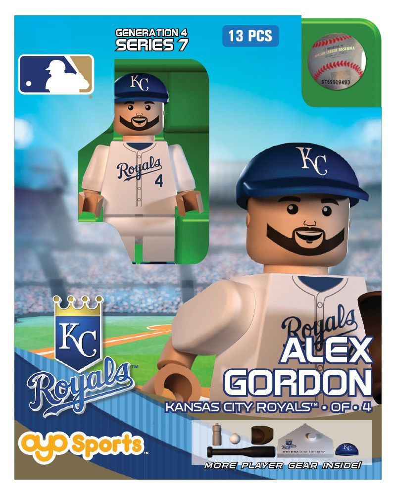 MLB Kansas City Royals Alex Gordon OYO Figure