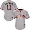 MLB Detroit Tigers Sparky Anderson #11 Majestic Cooperstown Cool Base Replica Jersey