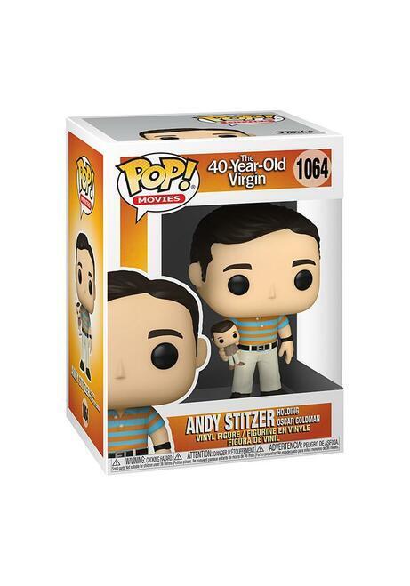 Funko Pop Andy Stitzer Holding Oscar Goldman #1064 The 40-Year-Old Virgin