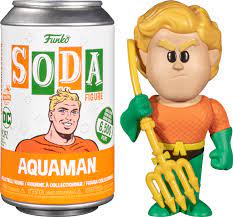 Funko Soda DC Aquaman (International) -NEW in Sealed Can - Chance to pull a CHASE - Sale