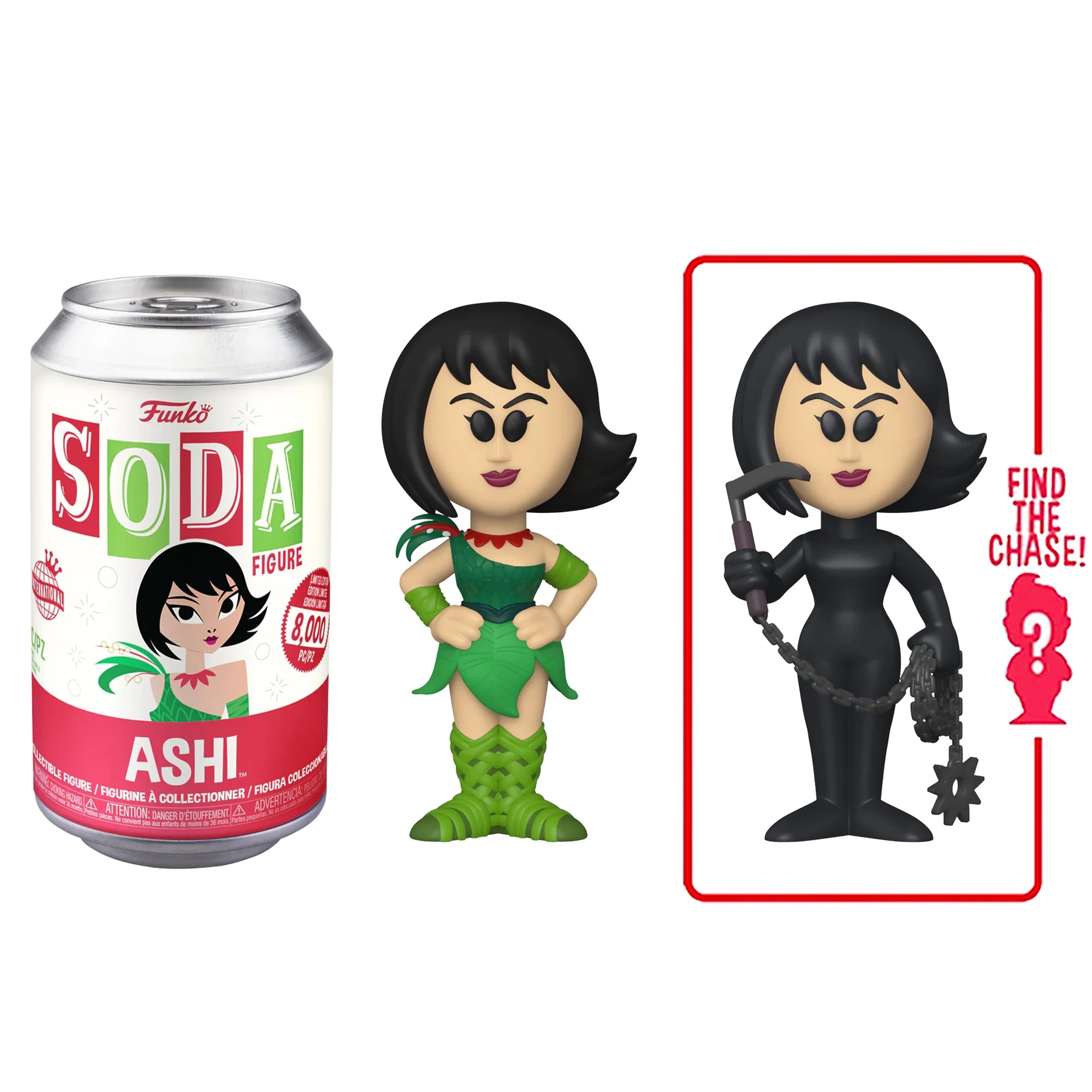 Funko Soda Ashi "International" (Samurai Jack) -NEW in Sealed Can - (Sale)