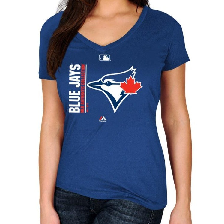 MLB Toronto Blue Jays Womens Majestic Authentic T-Shirt (online only)