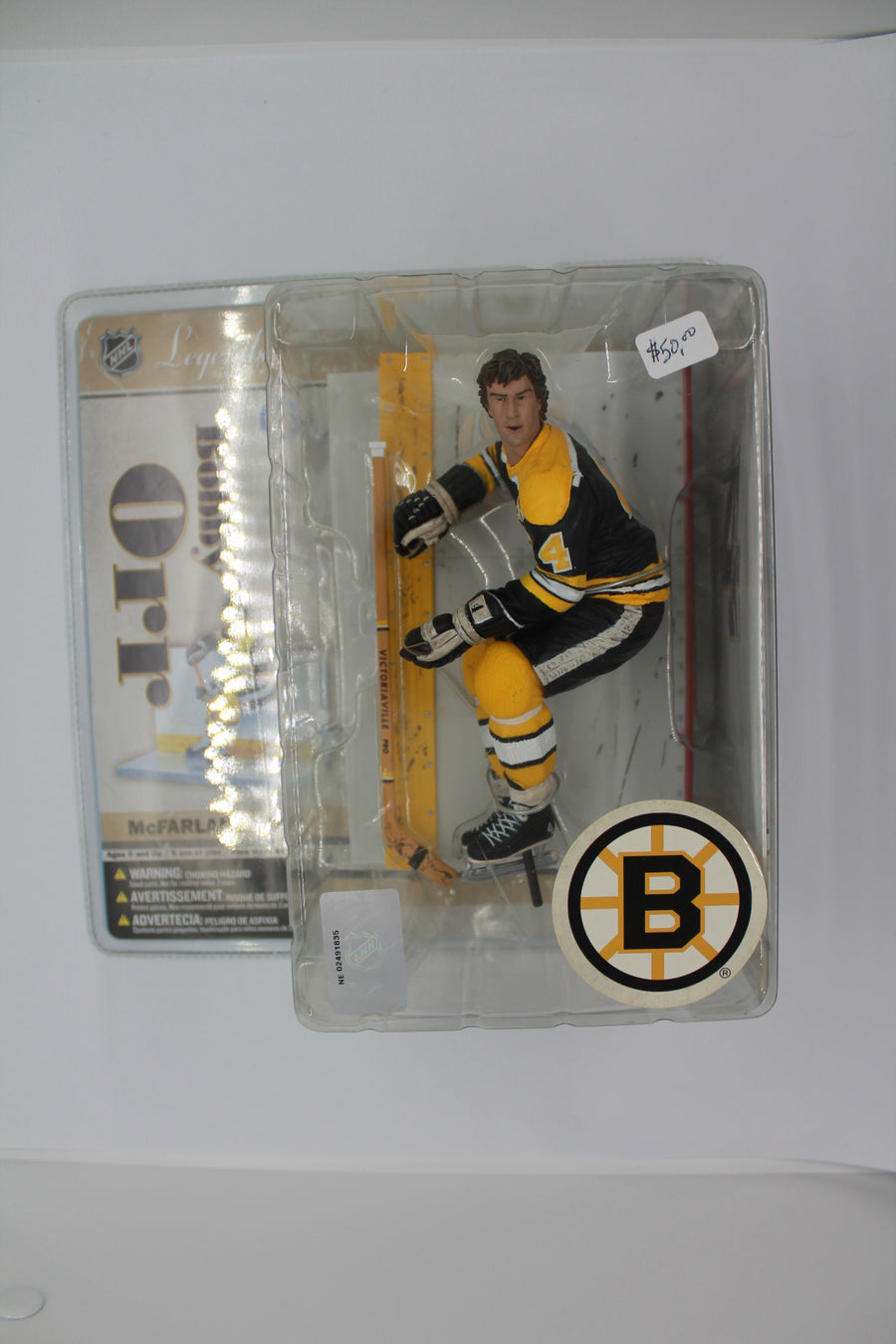 Bobby Orr McFarlane 2006 NHL Legends Series 3 Boston Bruins Figure