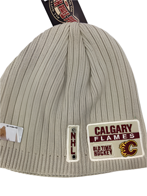 NHL Calgary Flames Old Time Hockey Beanie Toque