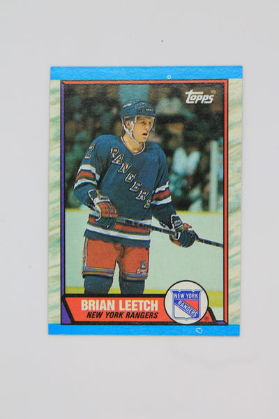 Brian Leetch 1989-90 Topps Rookie Card