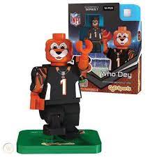 NFL Cincinnati Bengals Who Dey Mascot OYO Sports Figure S1 Gen3