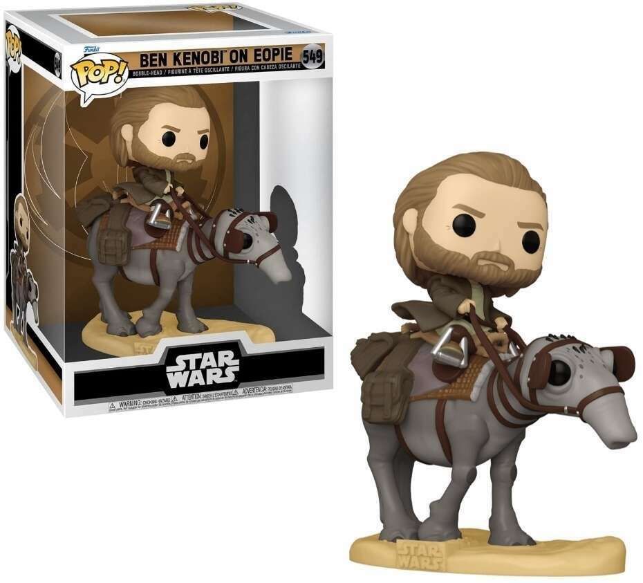 Funko POP Ben Kenobi on Eopie #549 (Deluxe)- Star Wars TV Obi-Wan