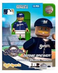 MLB Milwauhee Brewers Bernie Brewer Mascot OYO Figure (G4, S2)