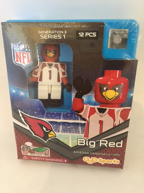 NFL Arizona Cardinals Big Red Mascot OYO Figure (Gen 3 S1)