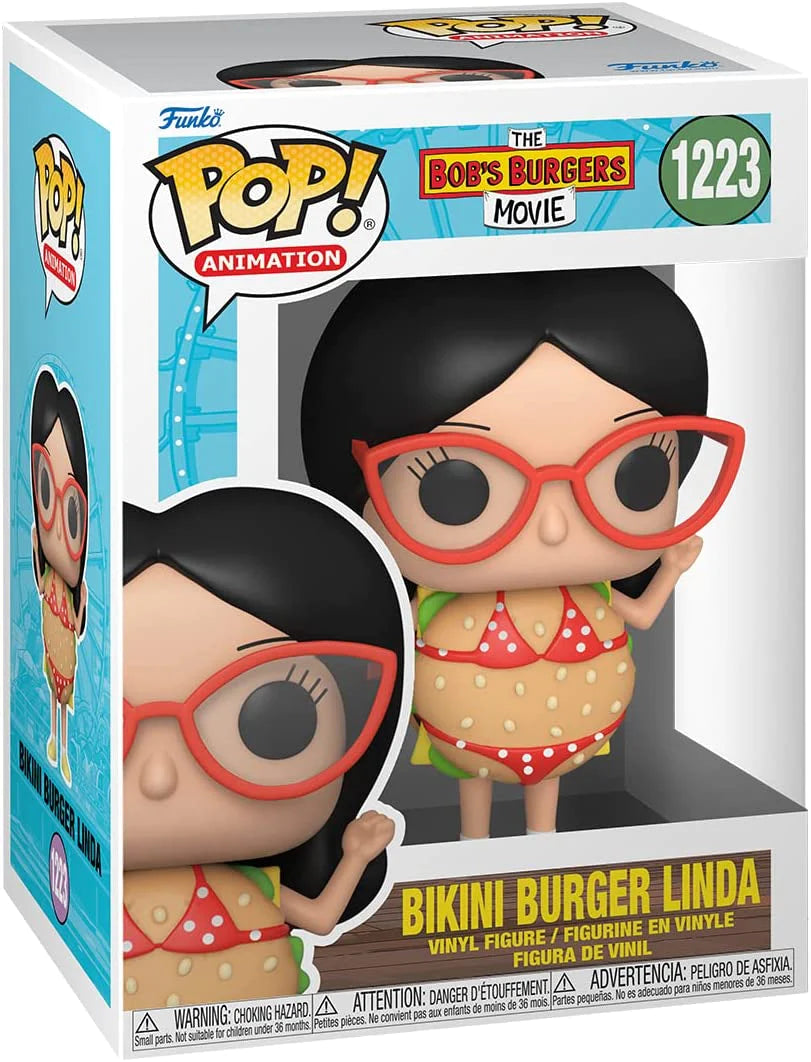Funko POP Bikini Burger Linda #1223  The Bob's Burgers Movie