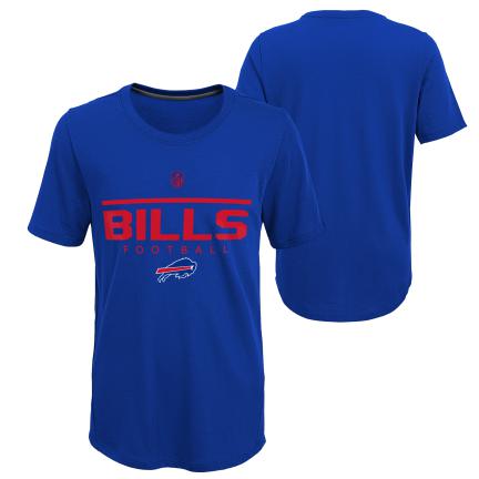 New Era Little Kids' Buffalo Bills Script Red Long Sleeve T-Shirt