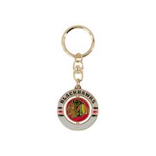 NHL Chicago Blackhawks Spinner Keychain
